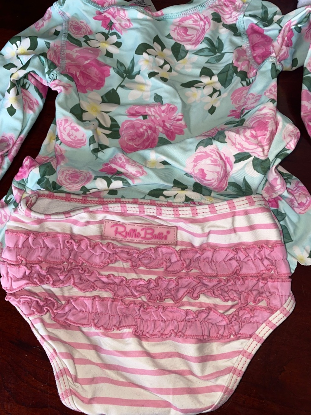 2t rufflebutts 2 piece swimsuit - Picture 3 of 3